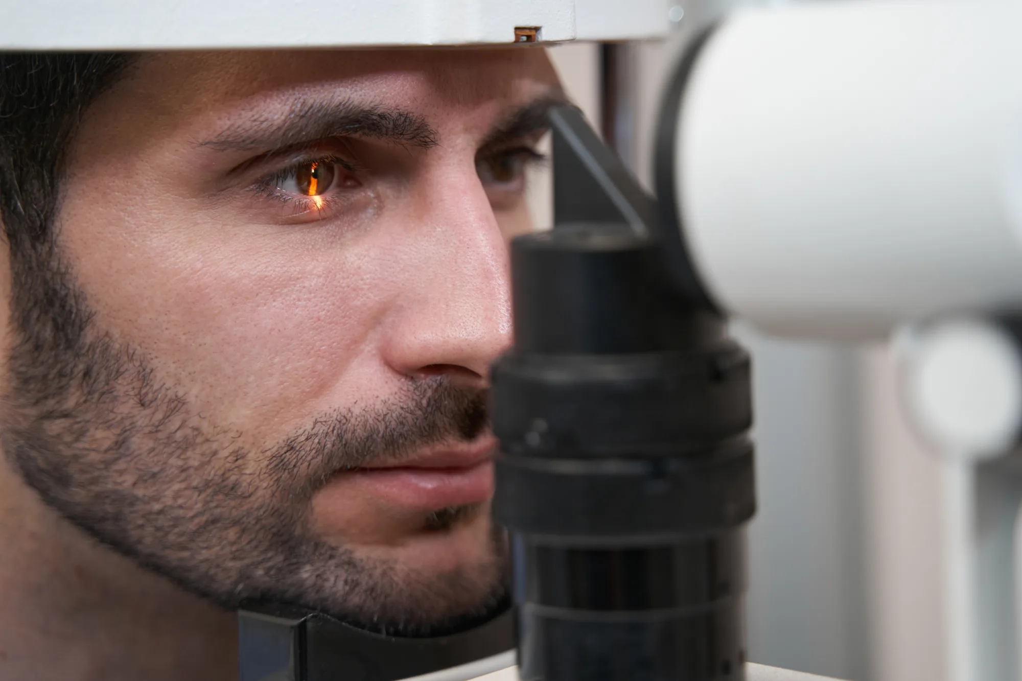 Diabetic eye exam at Westchester Vision Care